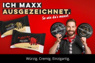 World Cheese Awards Sieger Der scharfe Maxx Der edle Maxx