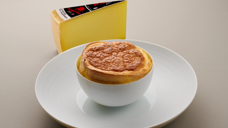Gericht mit Käse von Christian Kuchler, Käse-Soufflé