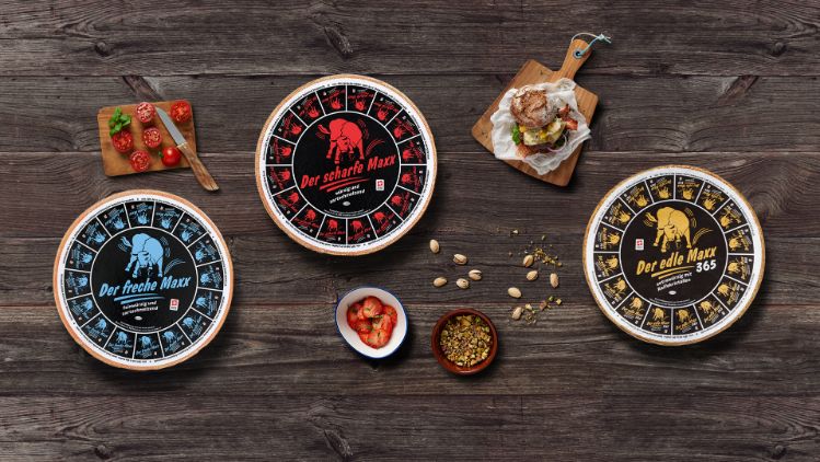 Food-Fotografie mit dreierlei Käselaiben